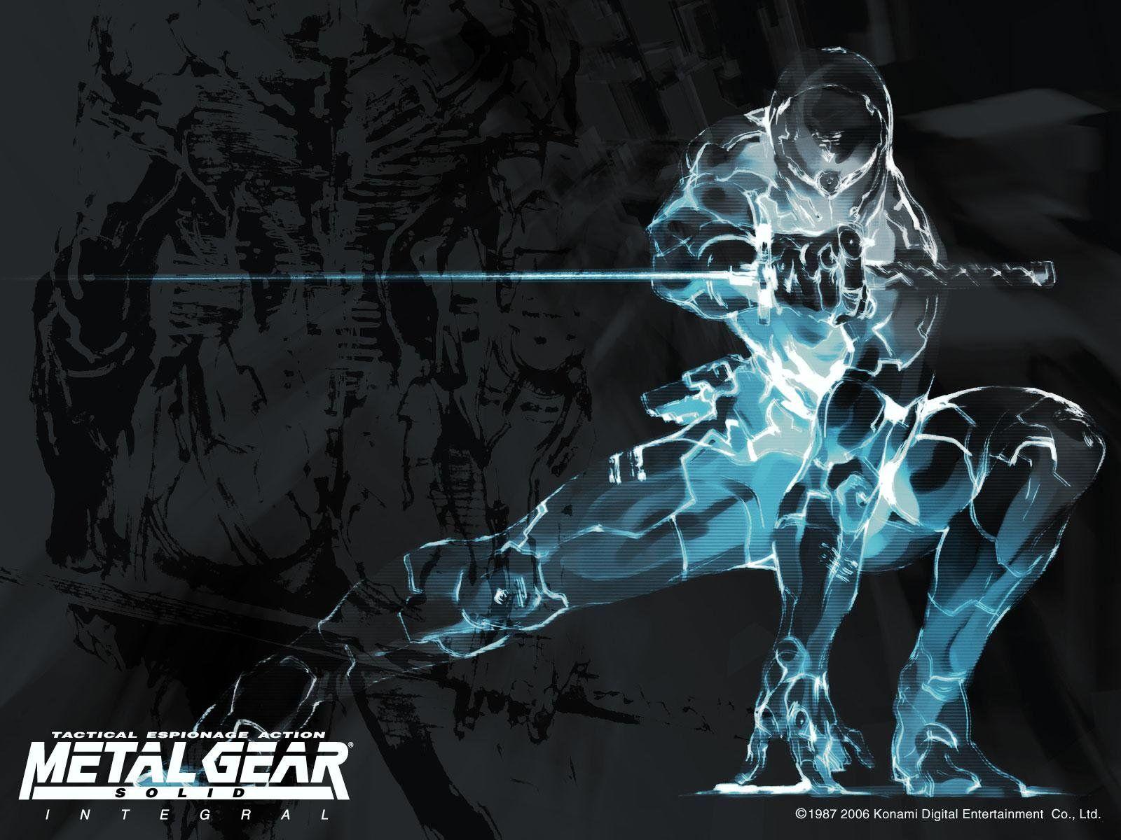 1600x1200 Metal Gear Gray Fox Wallpaper