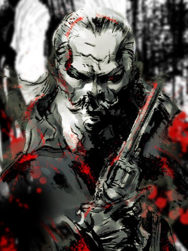 768x1024 Revolver Ocelot Wallpaper, 0.44 Mb