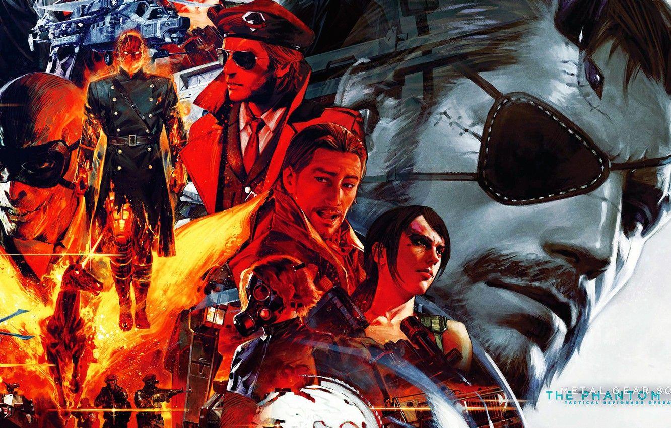 1332x850 Wallpaper metal gear solid, Snake, John, Jack, Konami, Kojima Productions, Naked Snake, Shalashaska, Revolver Ocelot, Adamska, mgs, big boss, the phantom pain, Metal Gear Solid V: The Phantom Pain, Ocelot, Hideo Kojima