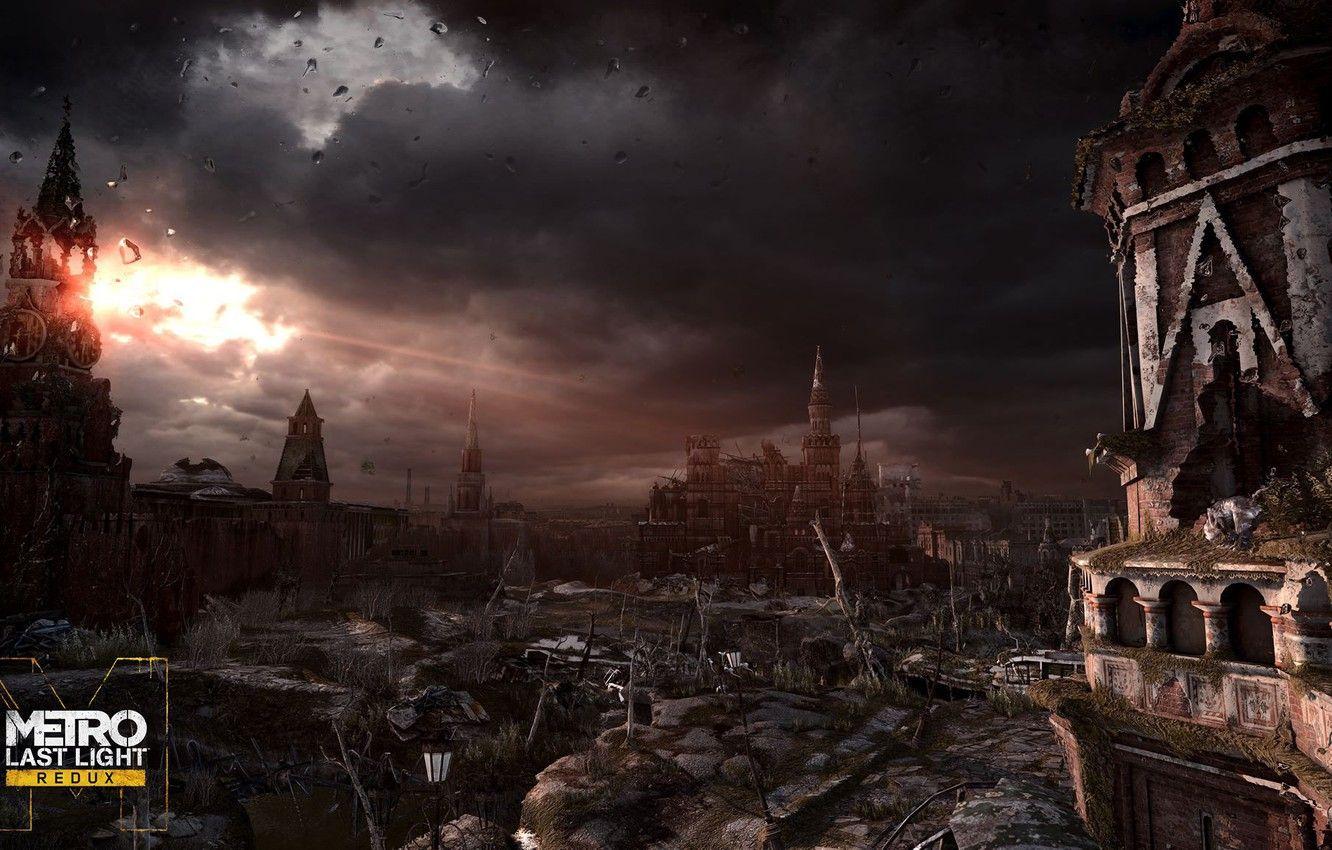 1332x850 Wallpaper game, Moscow, postapokalipsis, Last Light, Metro - for desktop, section игры