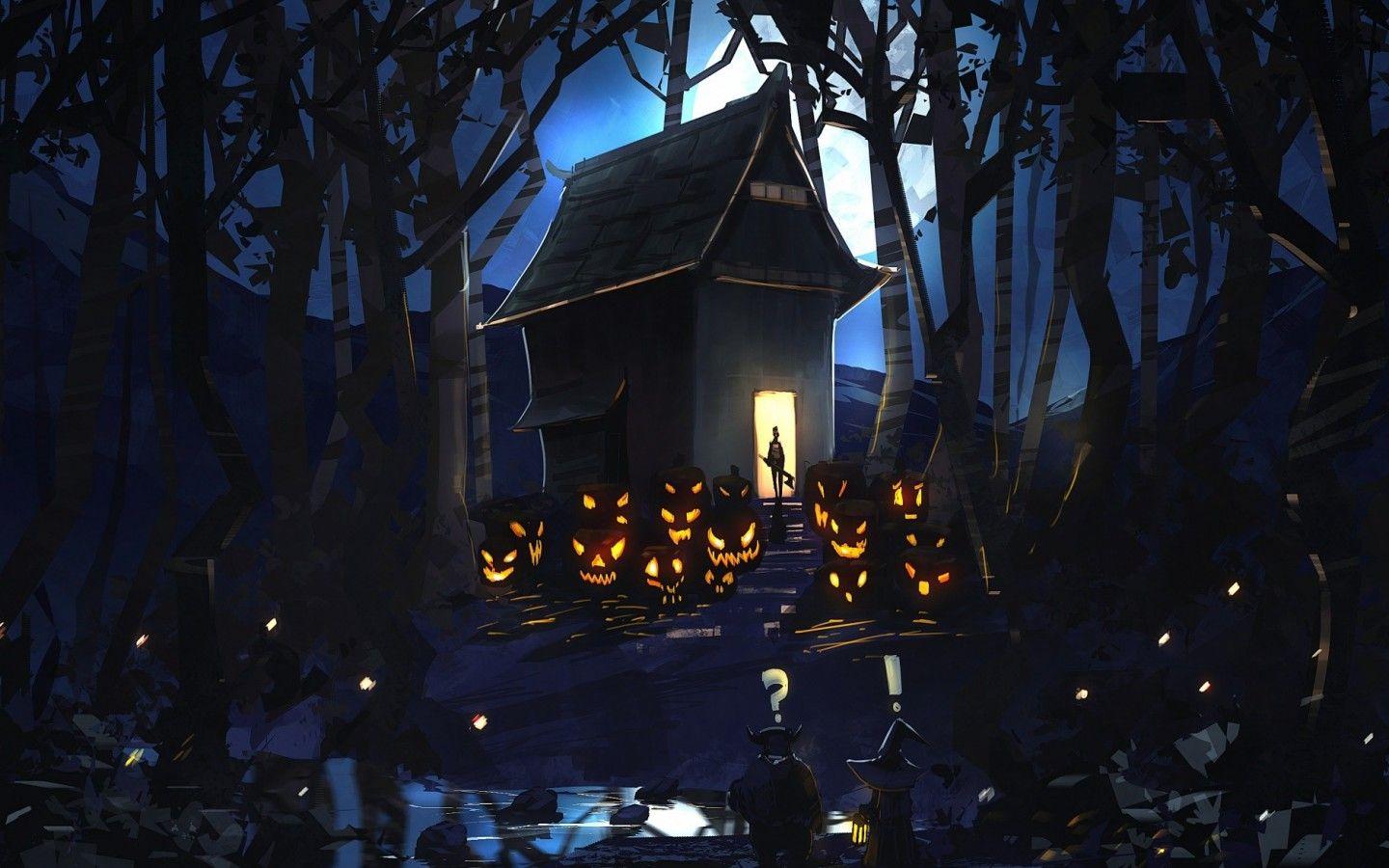 1440x900 Halloween Wallpaper 1600 x 900