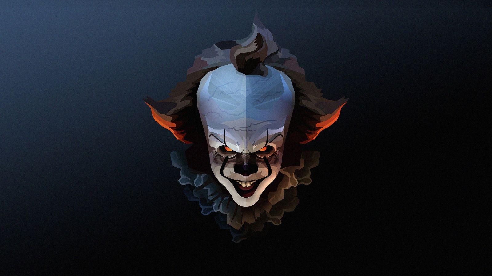 1600x900 Download 1600x900 wallpaper pennywise, the clown, halloween, artwork, widescreen 16: widescreen, 1600x900 HD image, background, 15107