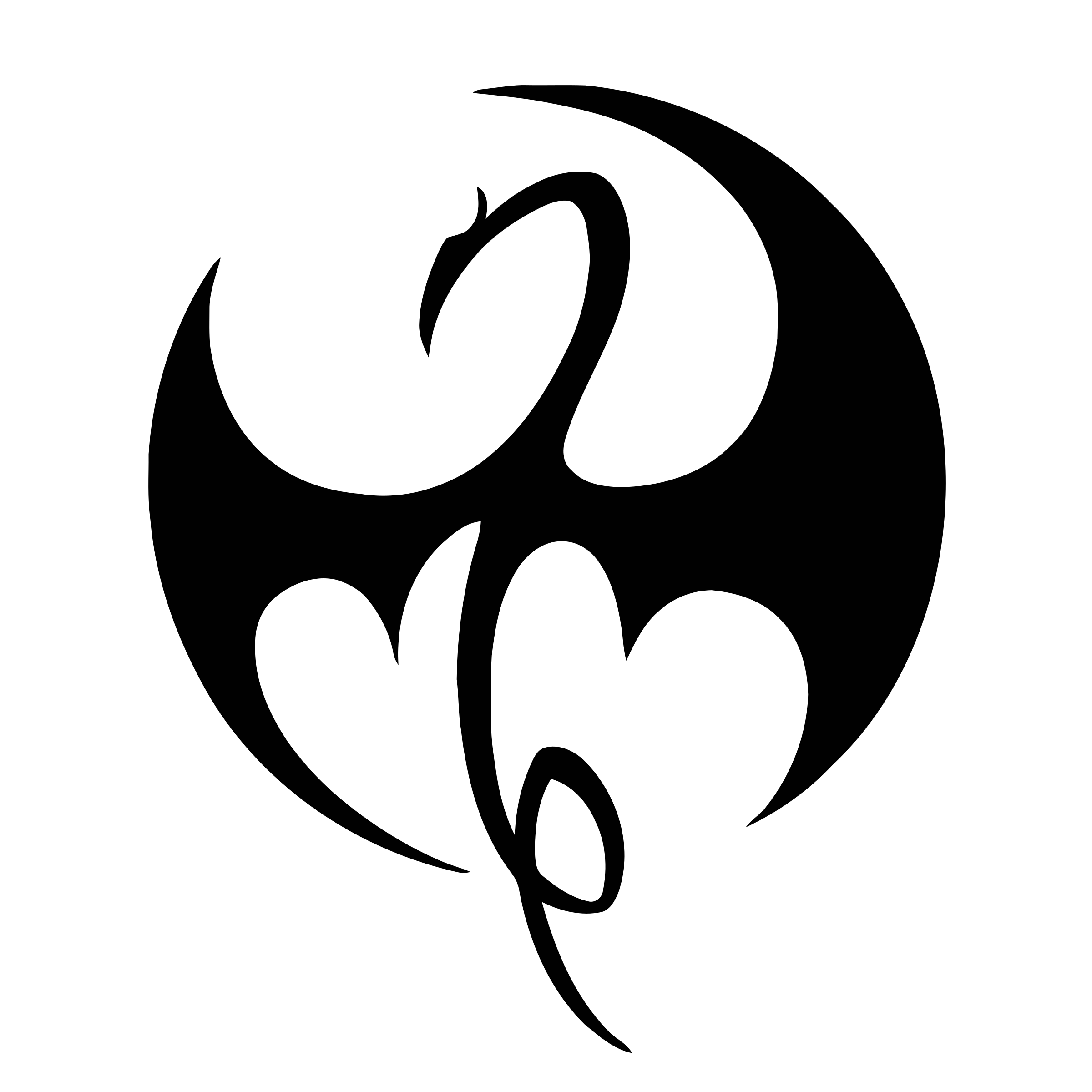 2400x2400 Iron fist logo png 3 PNG Image