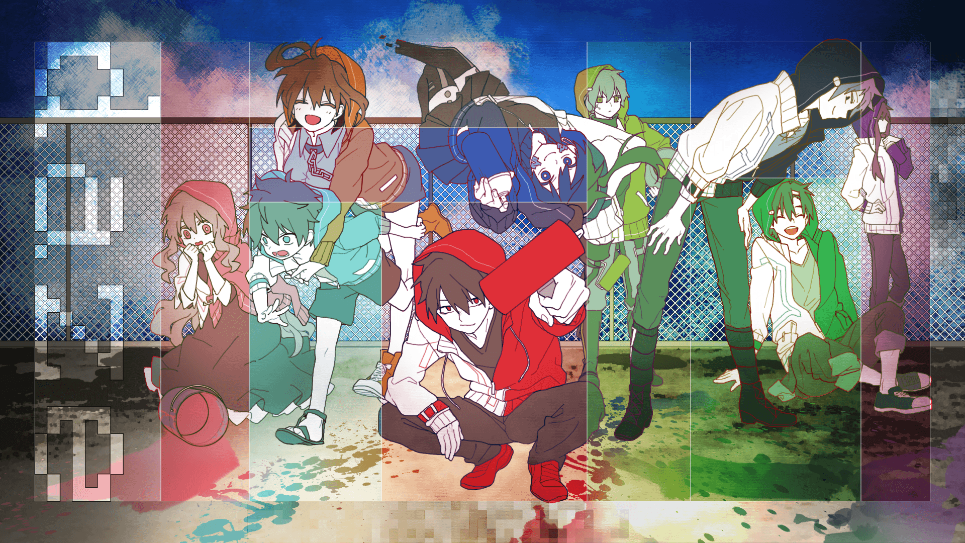1920x1080 Mekakucity Actors Wallpaper. Kagerou project, Anime, Anime wallpaper