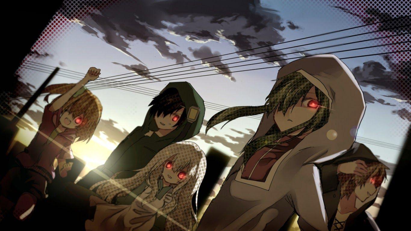 1366x768 Mekakucity Actors Wallpaper
