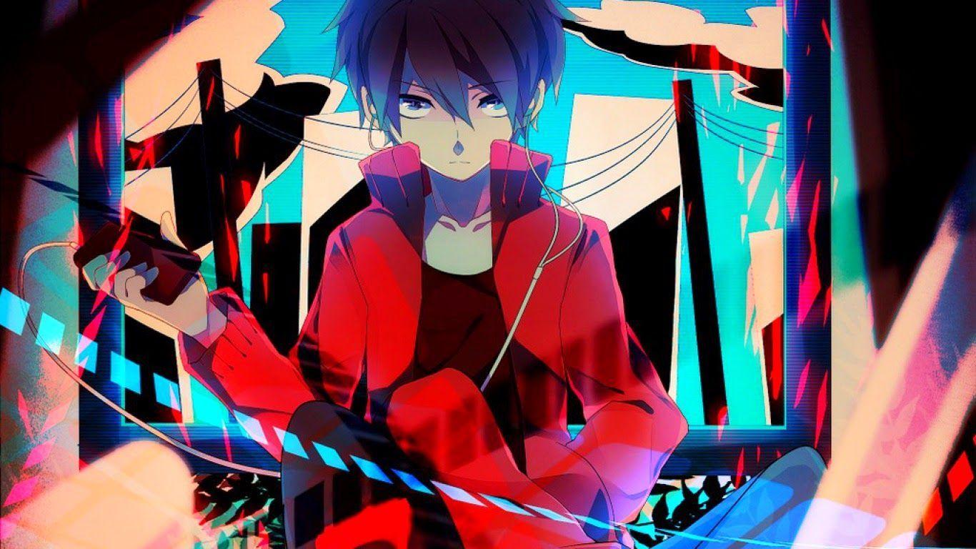 1366x768 Mekakucity Actors Background