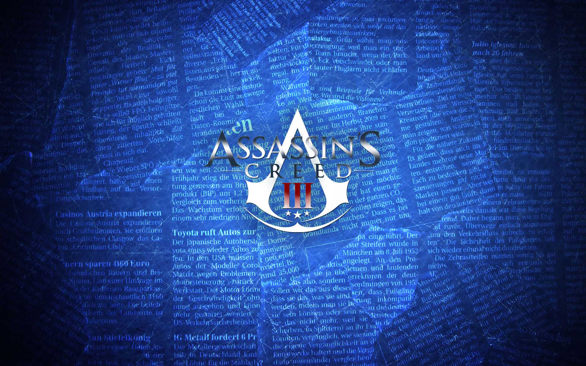 1920x1200 Assassin's Creed 3 Assassin's Wallpaper