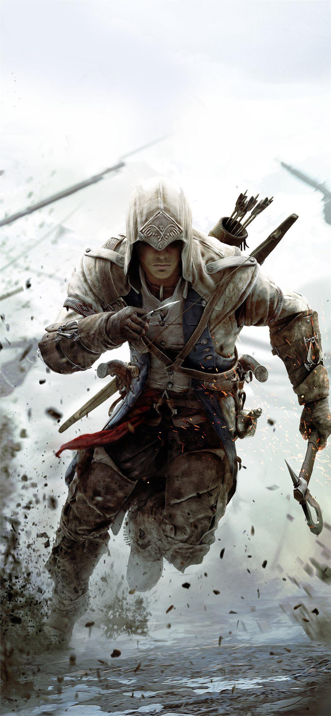 1125x2436 assassins creed 3 10k iPhone X Wallpaper Free Download