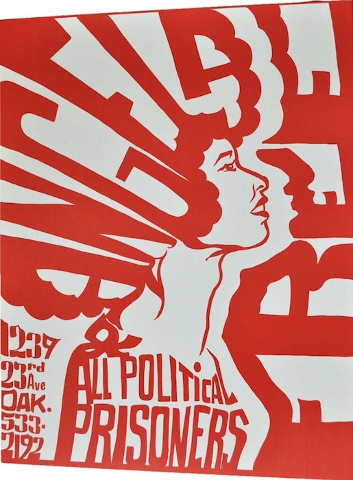1200x1631 image of Angela Davis, From FBI Flyers to Radical Chic Art