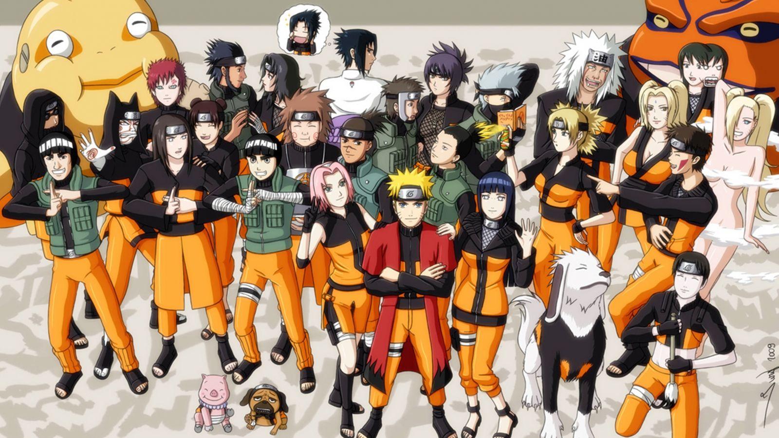 35 Gambar Wallpaper Anime Naruto Characters terbaru 2020