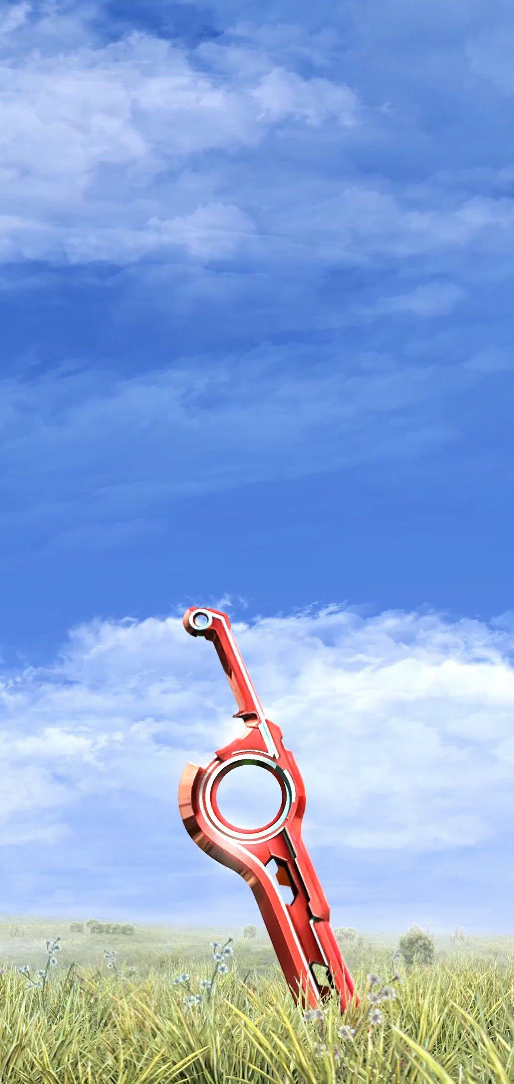 1024x2160 second loop of Xenoblade 1's title (19:9) for animated phone wallpaper (Link in comment) : Xenoblade_Chronicles