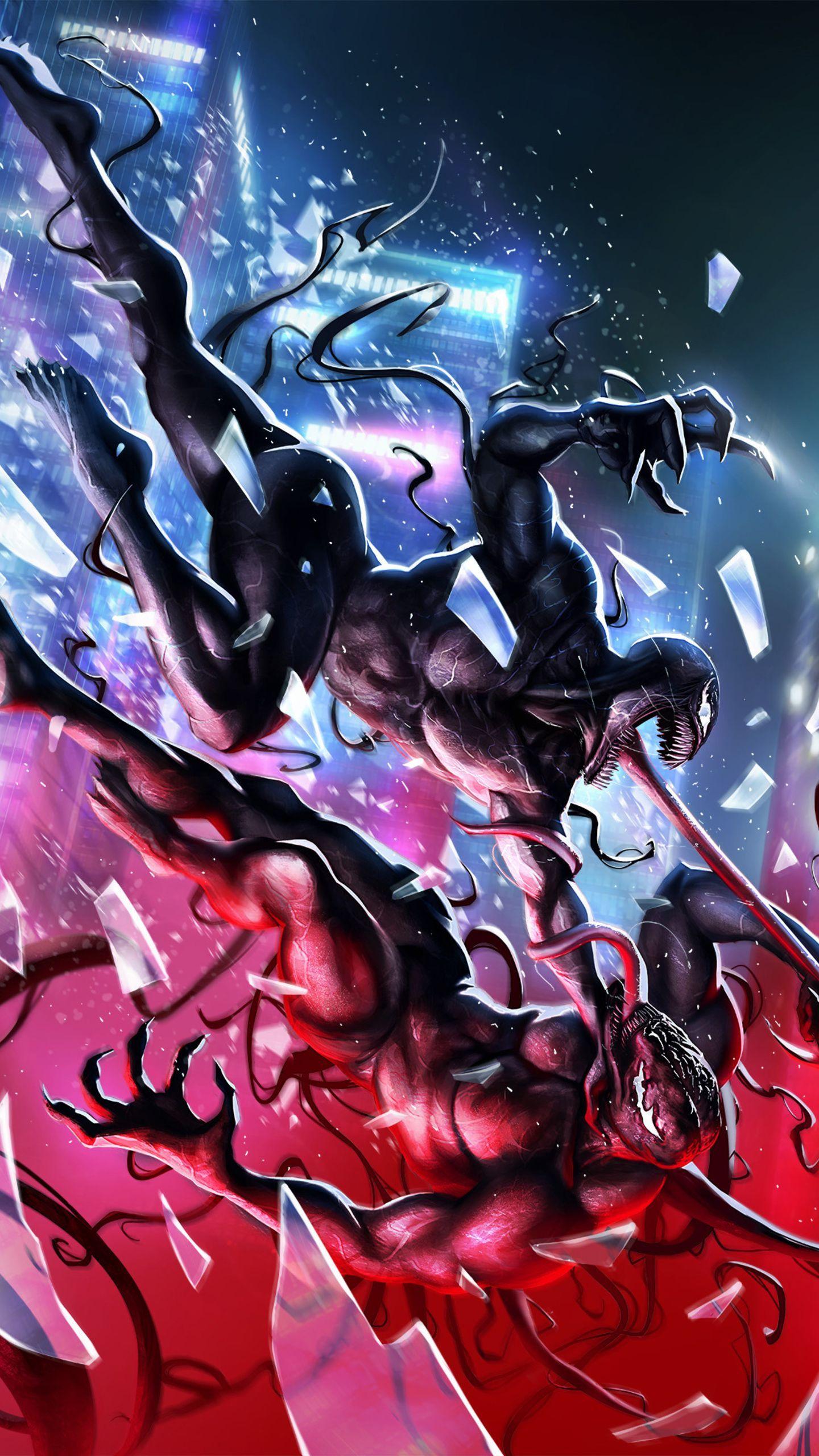 1440x2560 Symbiotes Wallpaper