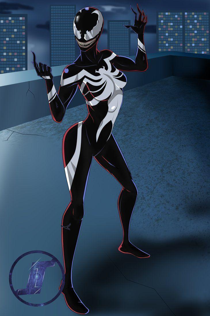 730x1095 She Venom By Talgatov Timur. ศิลปะ