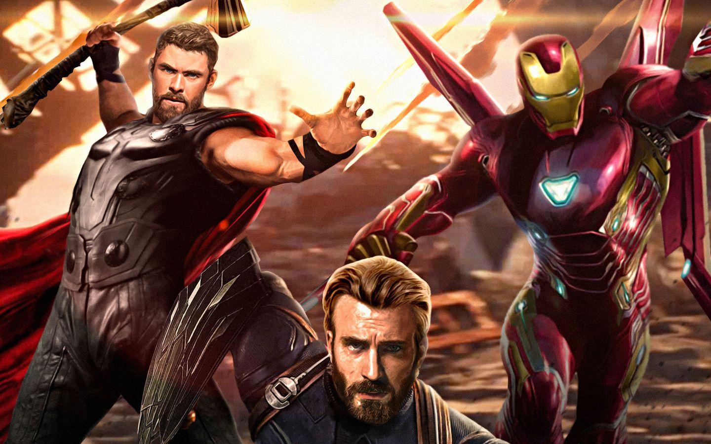 1440x900 Avengers Infinity War Captain America Ironman Thor 1440x900 Resolution HD 4k Wallpaper, Image, Background, Photo and Picture