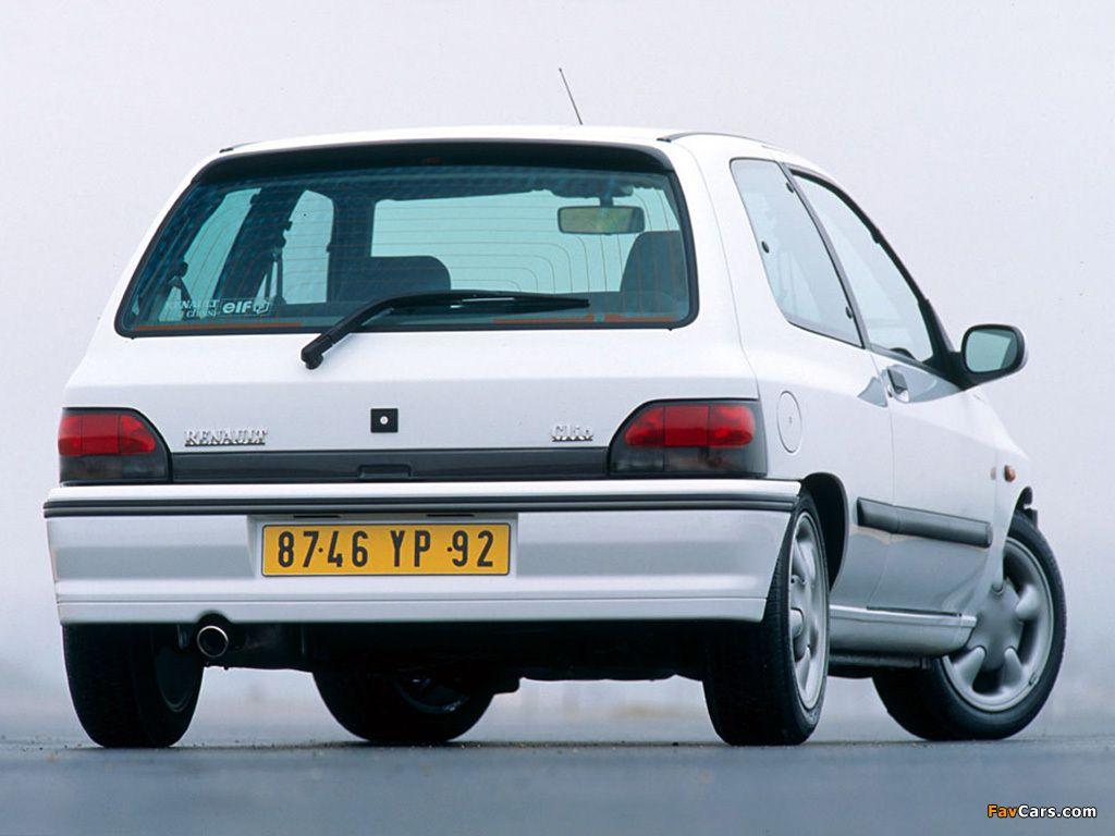 1024x768 Renault Clio 16S 1994–96 wallpaper (1024x768)