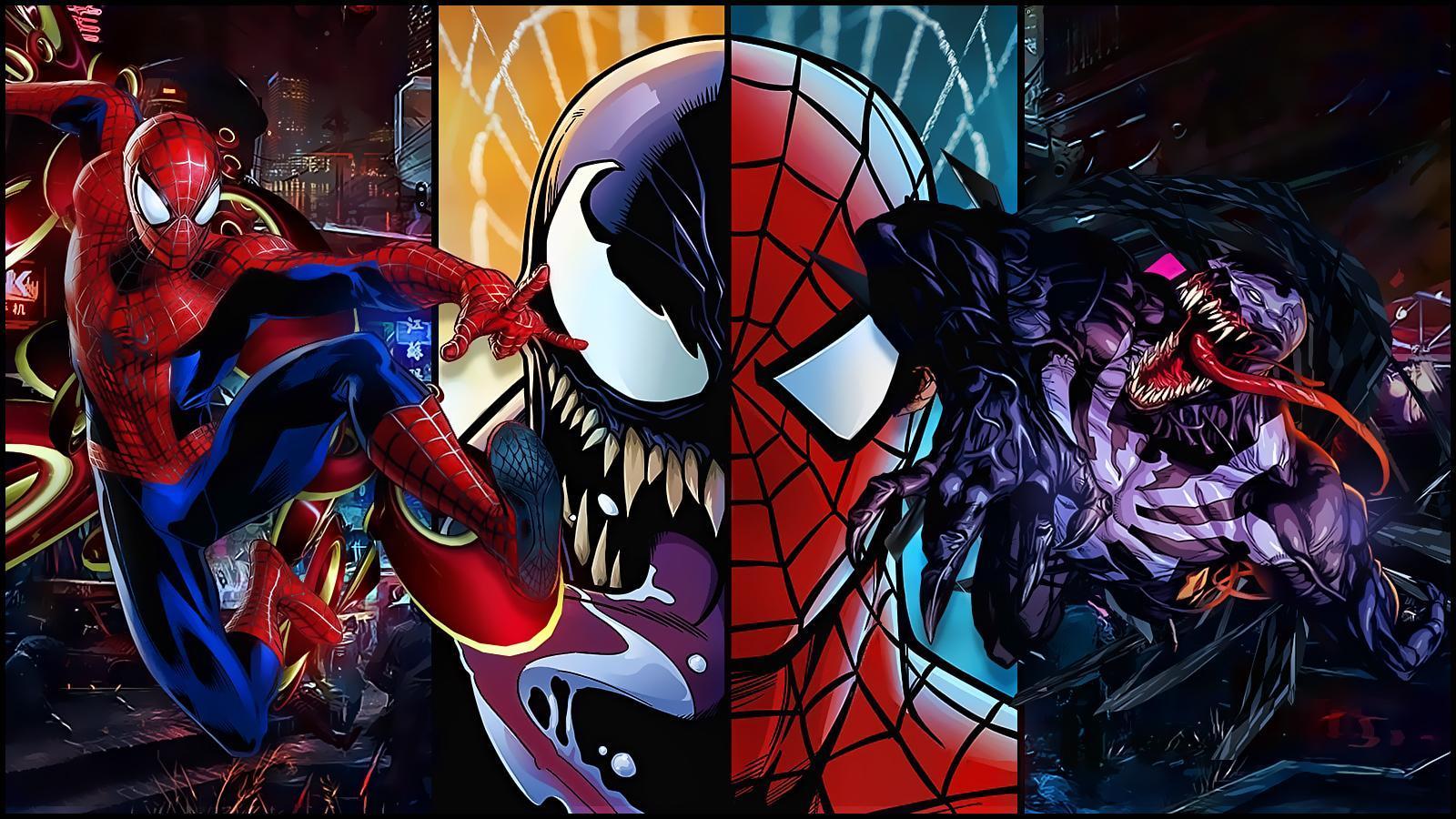 1600x900 Wallpaper Venom Spiderman