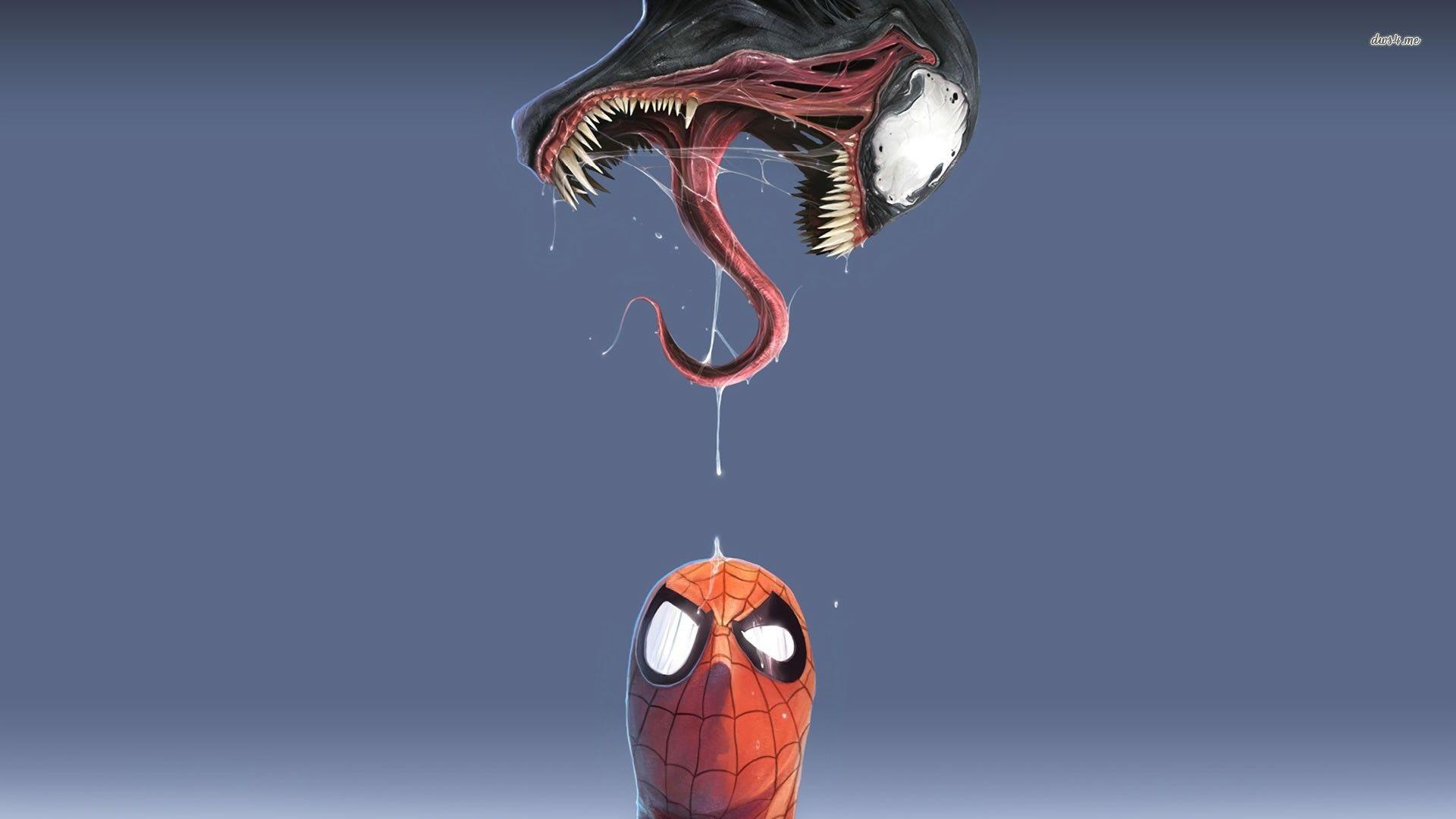 1920x1080 marvel wallpaper venom spider man Desktop Wallpaperk HD