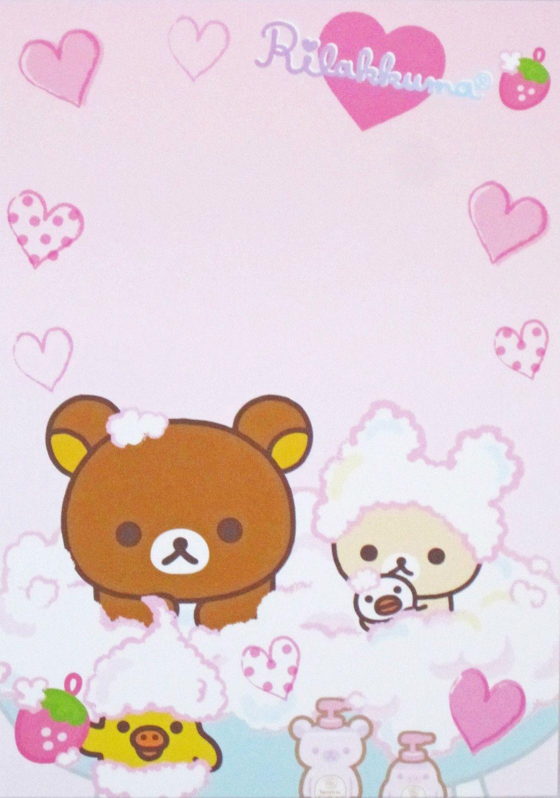 1122x1600 San X Bath Time Korilakkuma Rilakkuma .com