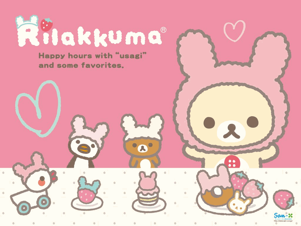 1024x768 Rilakkuma Wallpaper Archives Rilakkuma World Desktop Background