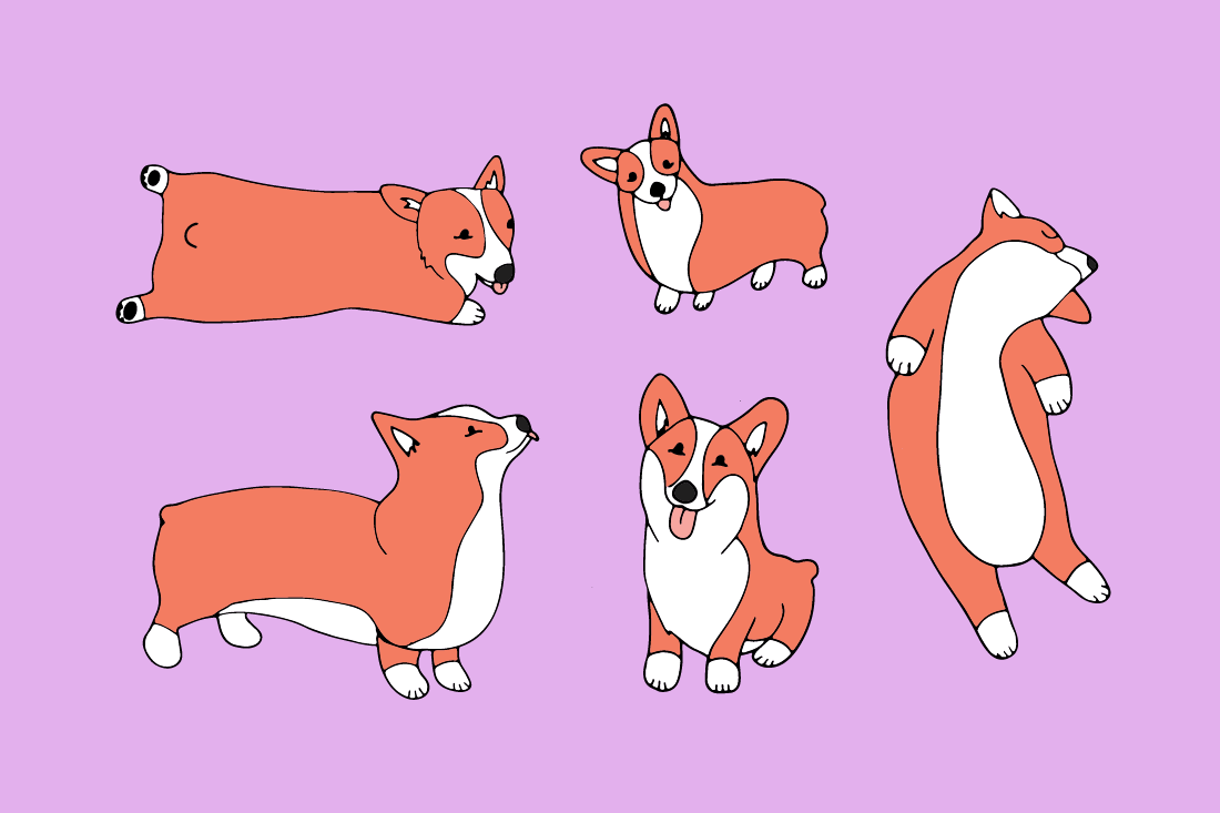 1100x733 These Cat and Corgi Desktop and Smartphone Wallpaper Will Give You All the Feels. Smartphone wallpaper, Corgi, Wallpaper