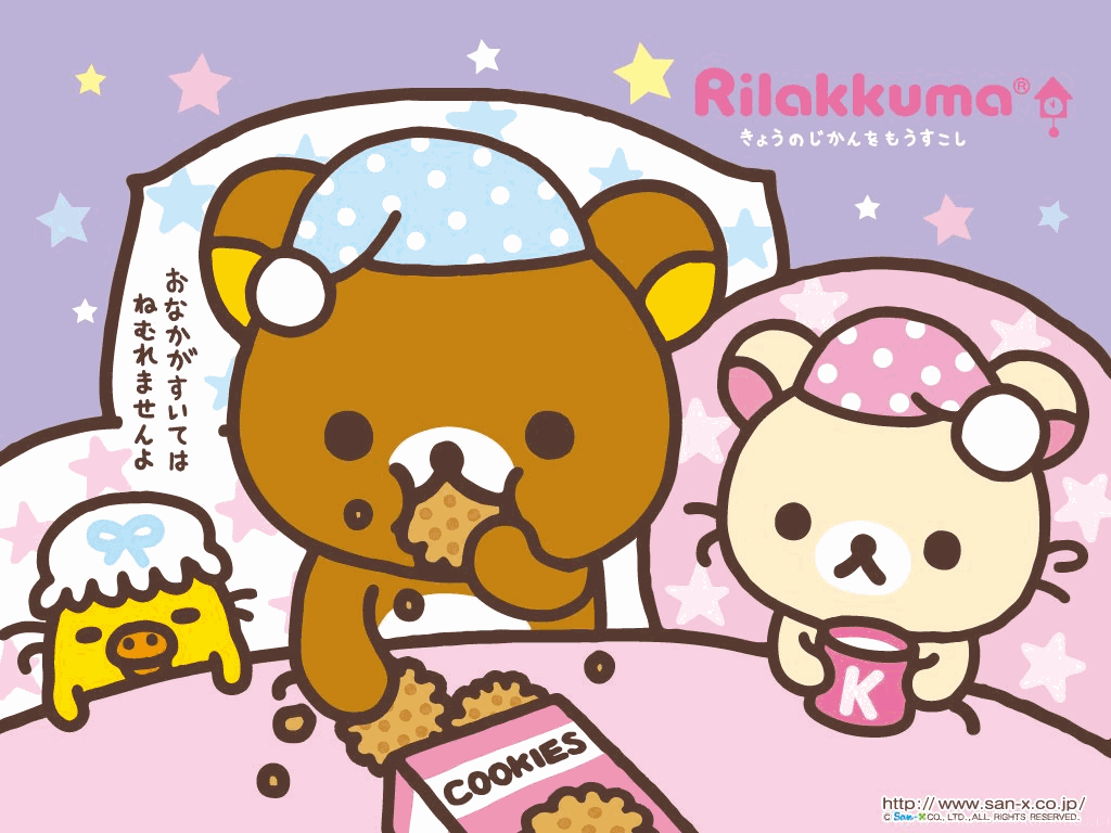 1024x768 Image Rilakkuma wallpaper kawaii 21685723 1024 768.gif Club. Desktop Background