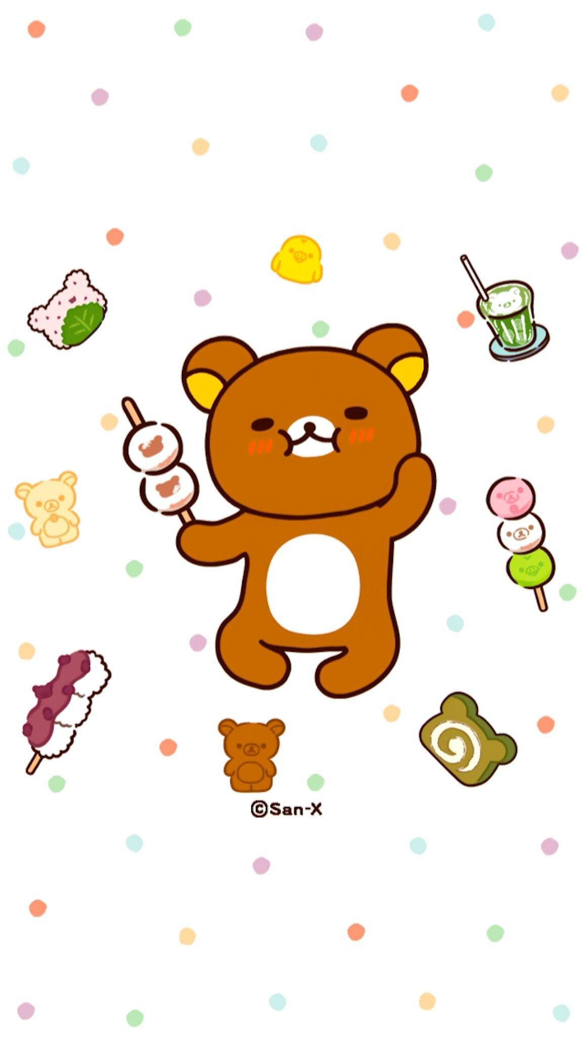 1155x2048 Rilakkuma BG. Rilakkuma wallpaper, Sanrio wallpaper, Cute wallpaper for ipad