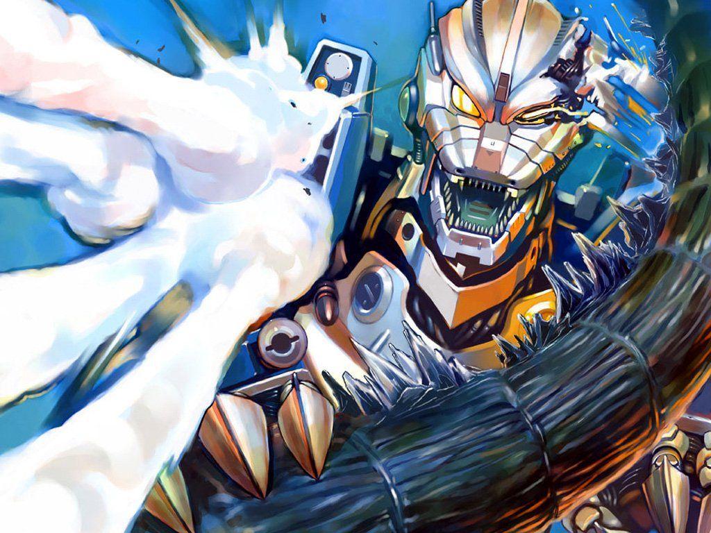 1024x768 MechaGodzilla Wallpaper