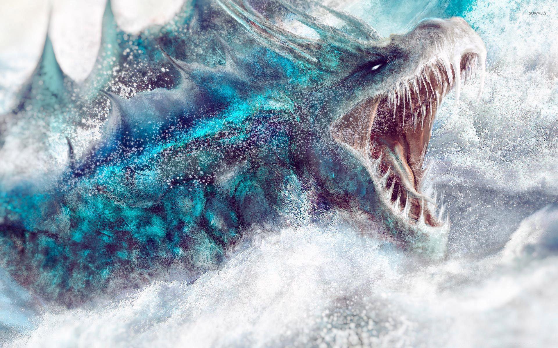 1920x1200 Water Dragon Wallpaper