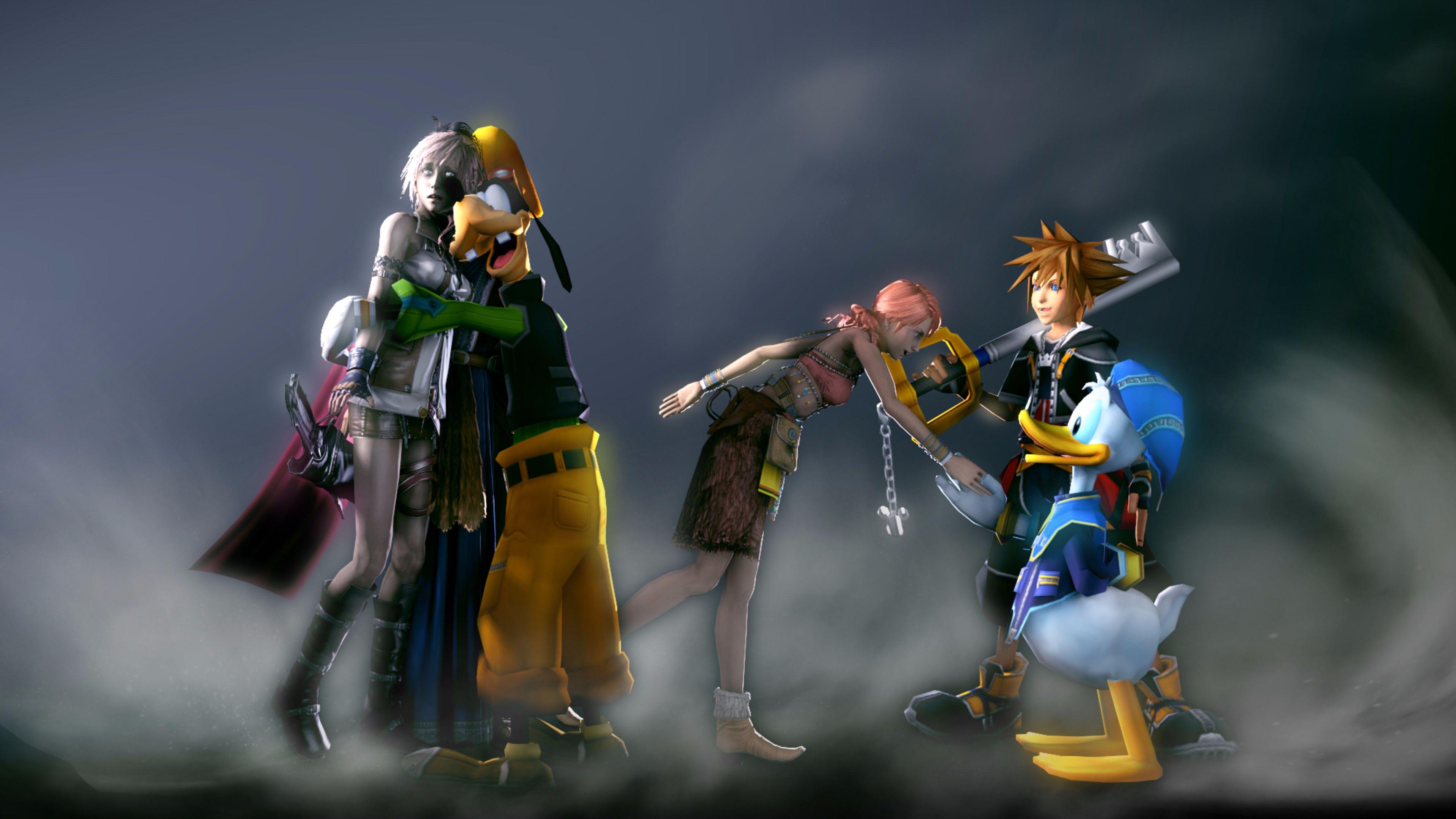 Hình nền HD 3840x2160 Kingdom Hearts