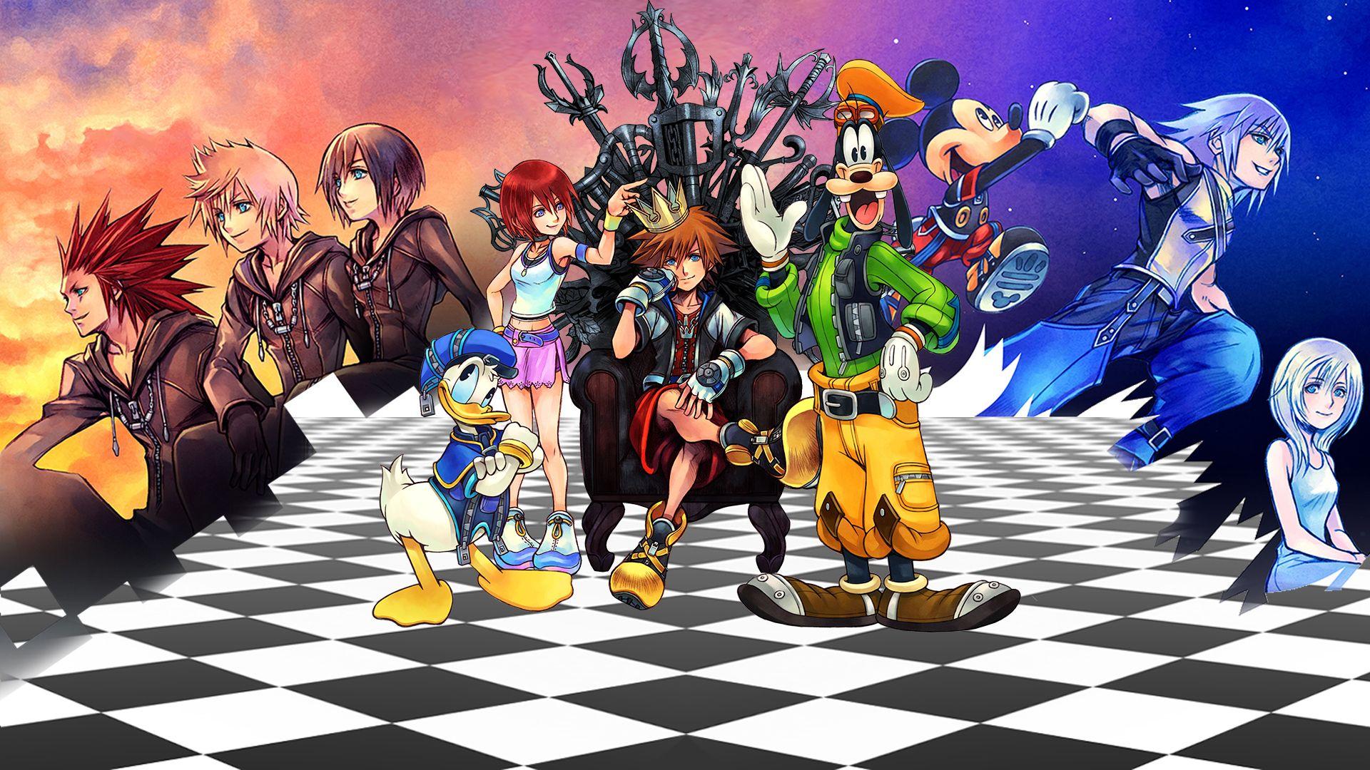 Hình nền HD 1920x1080 Kingdom Hearts.  1920x1080