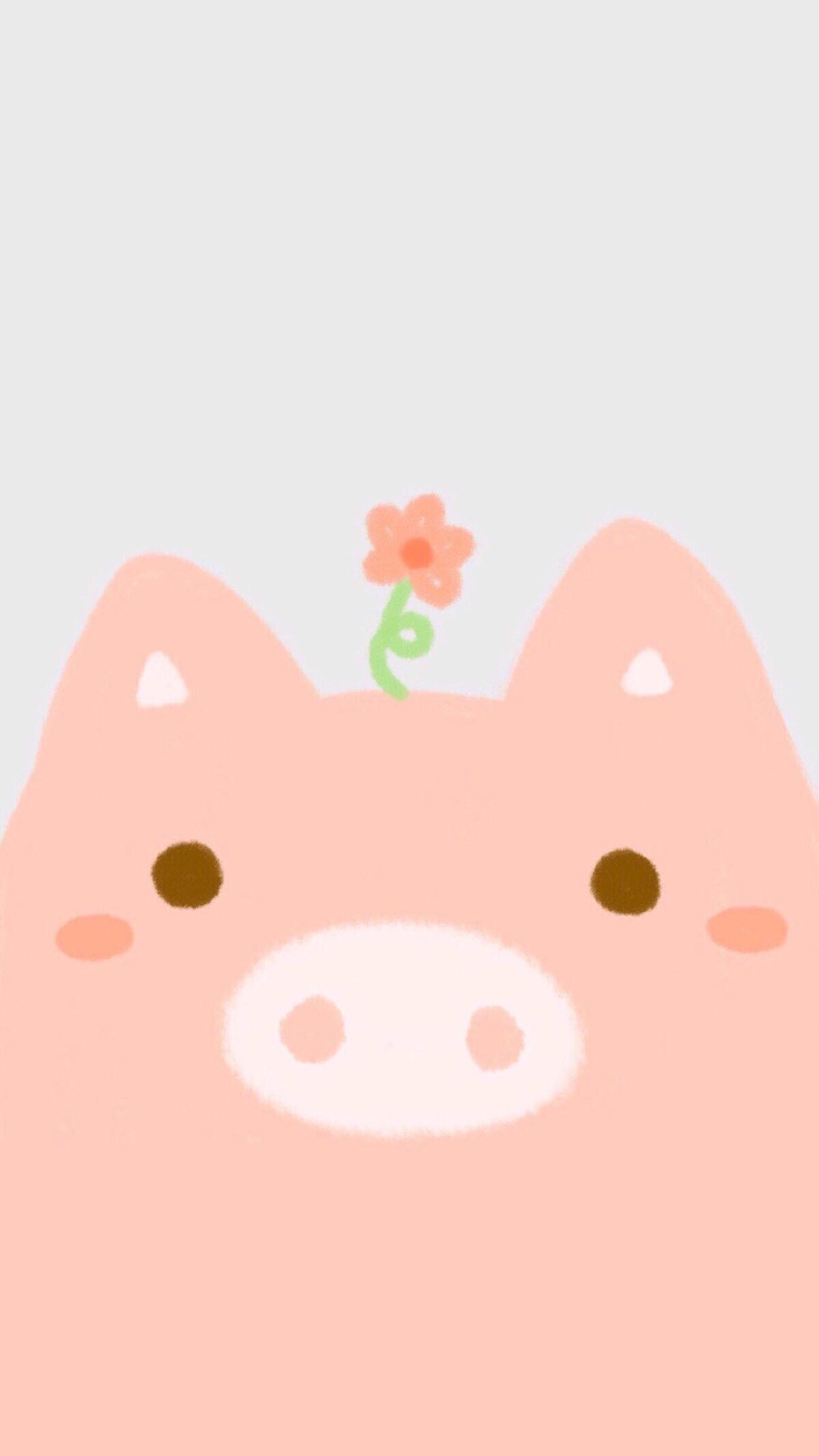 1242x2208 Little Pig. Pig wallpaper, Cute pigs, Phone themes