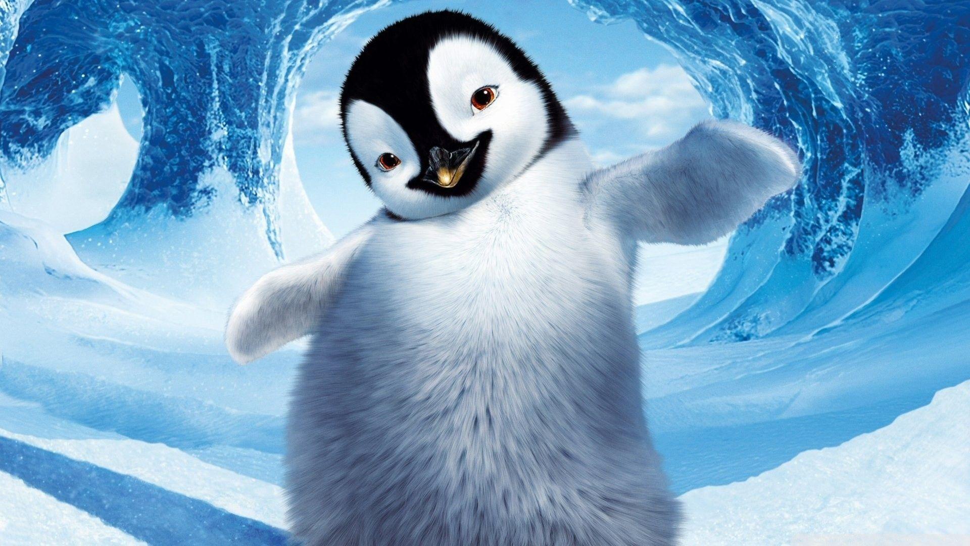 1920x1080 Baby Penguin