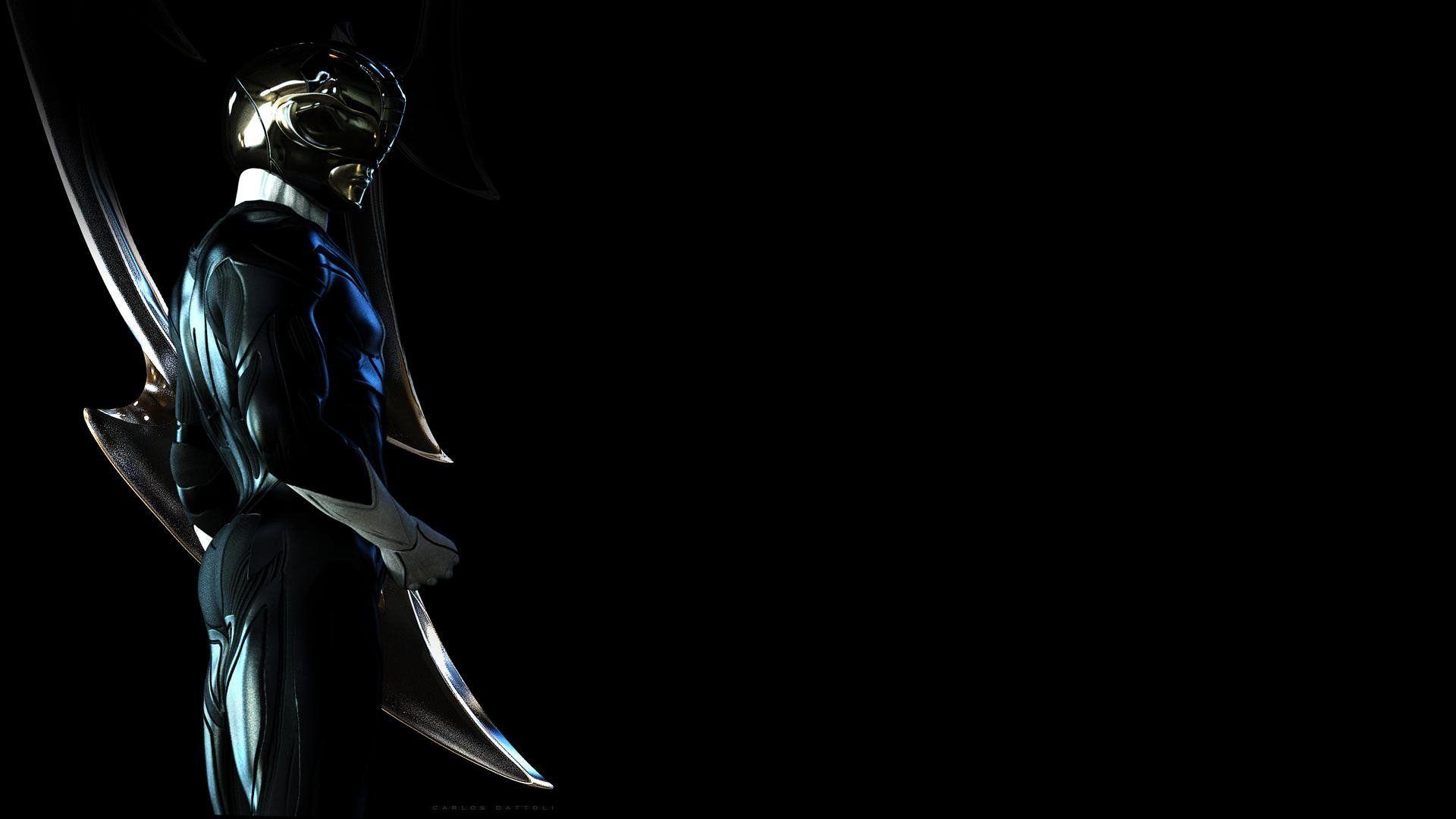 1920x1080 Black Ranger Wallpaper