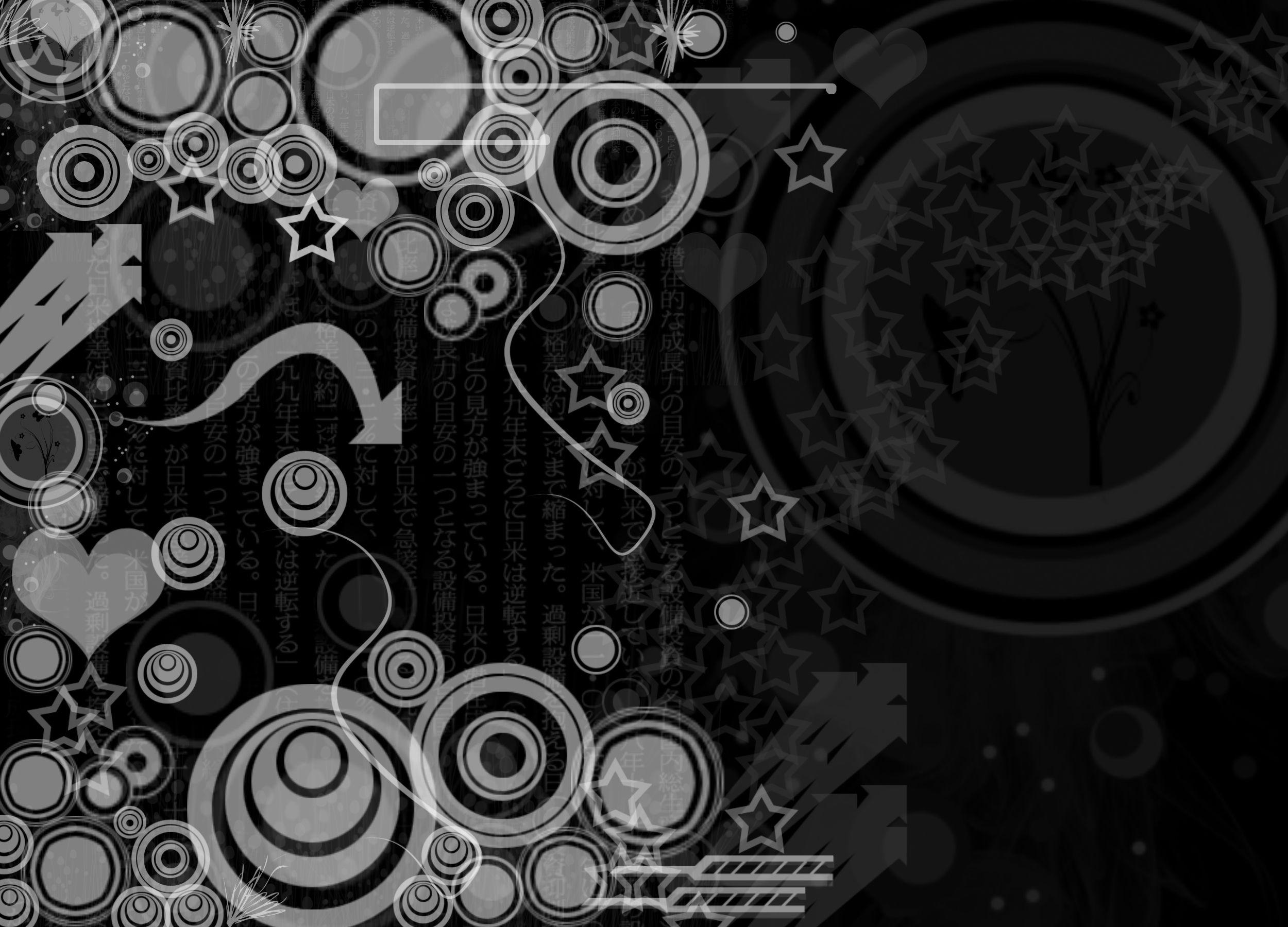 2500x1800 White and Black Wallpaper