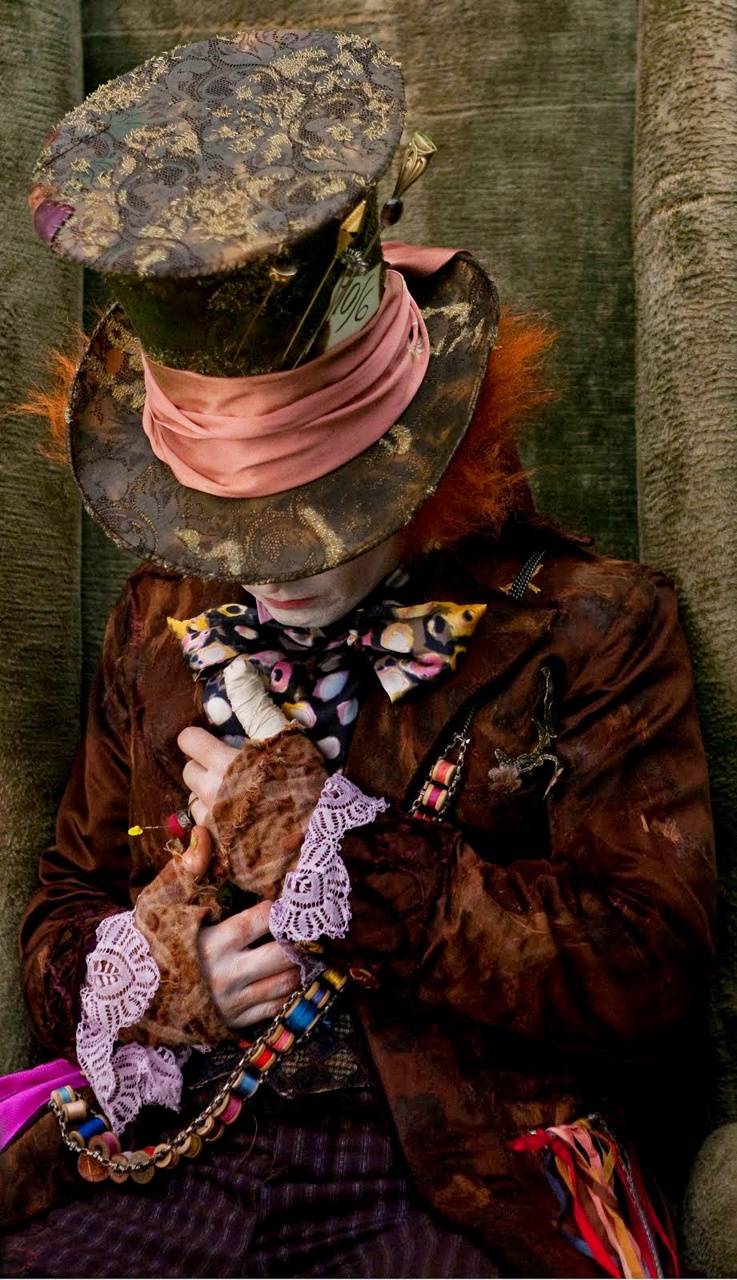 737x1280 Mad hatter wallpaper