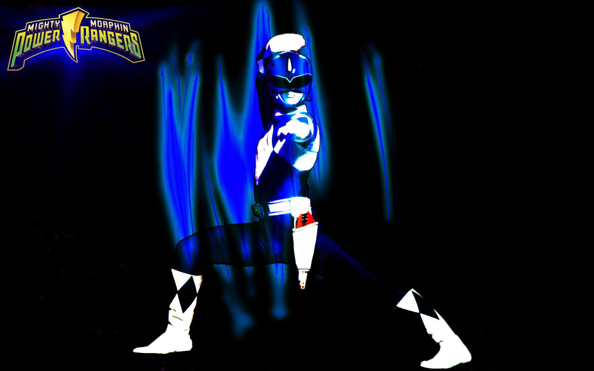 1920x1200 Blue Power Ranger Wallpaper
