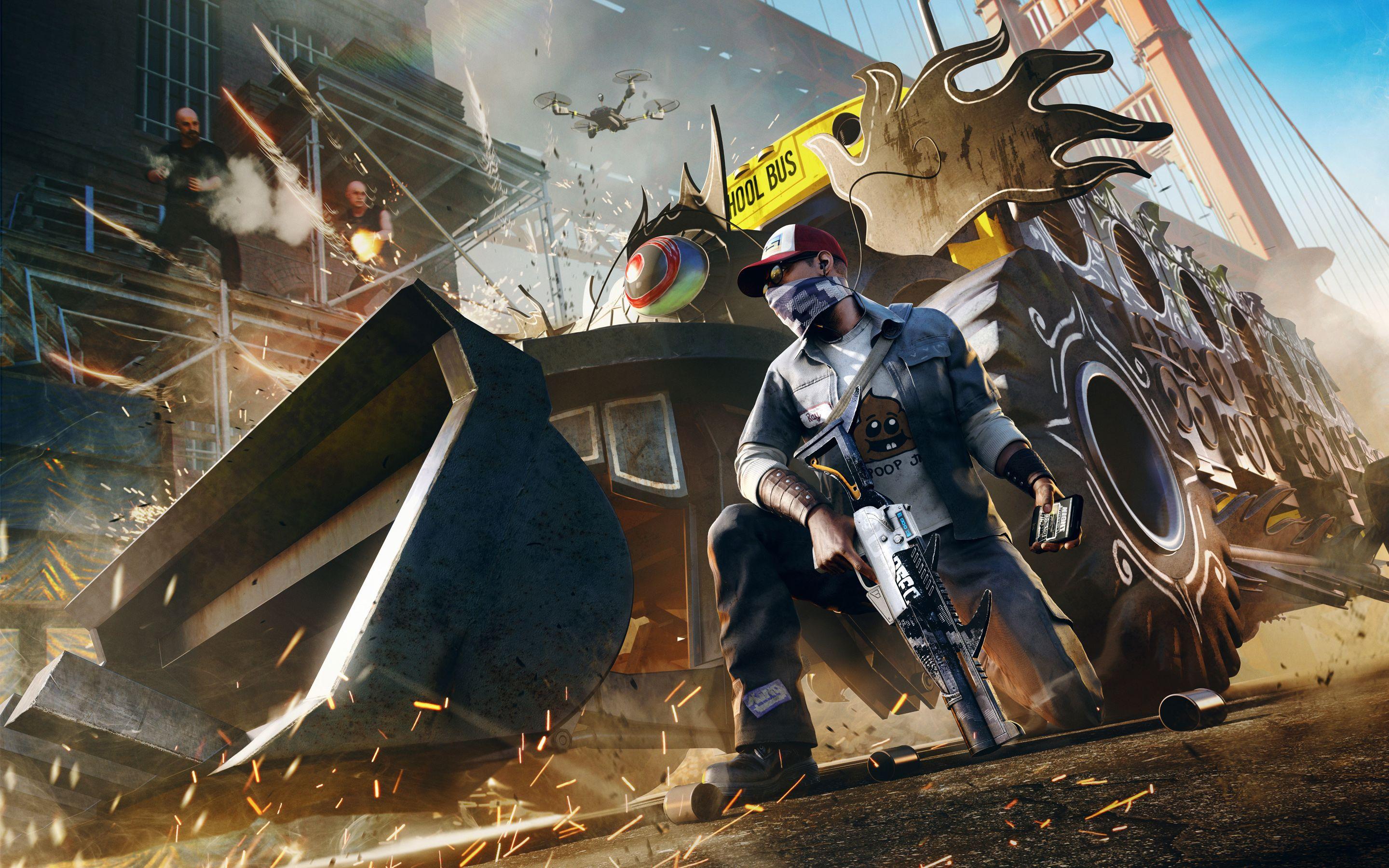 2880x1800 Watch Dogs 2 Wide HD Wallpaper 62002 2880x1800px