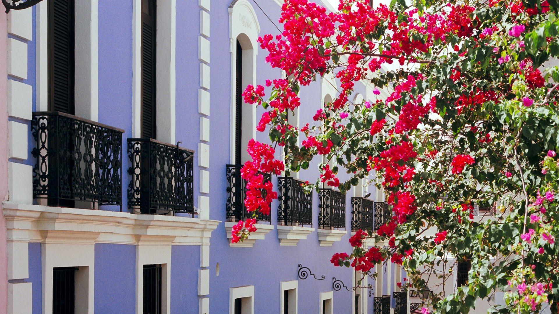 1920x1080 Multicolor old Puerto Rico wallpaperx1080