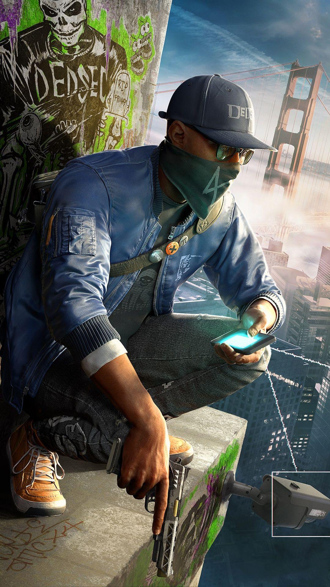 1080x1920 Watch Dogs 2 Game Wallpaper in jpg format for free download