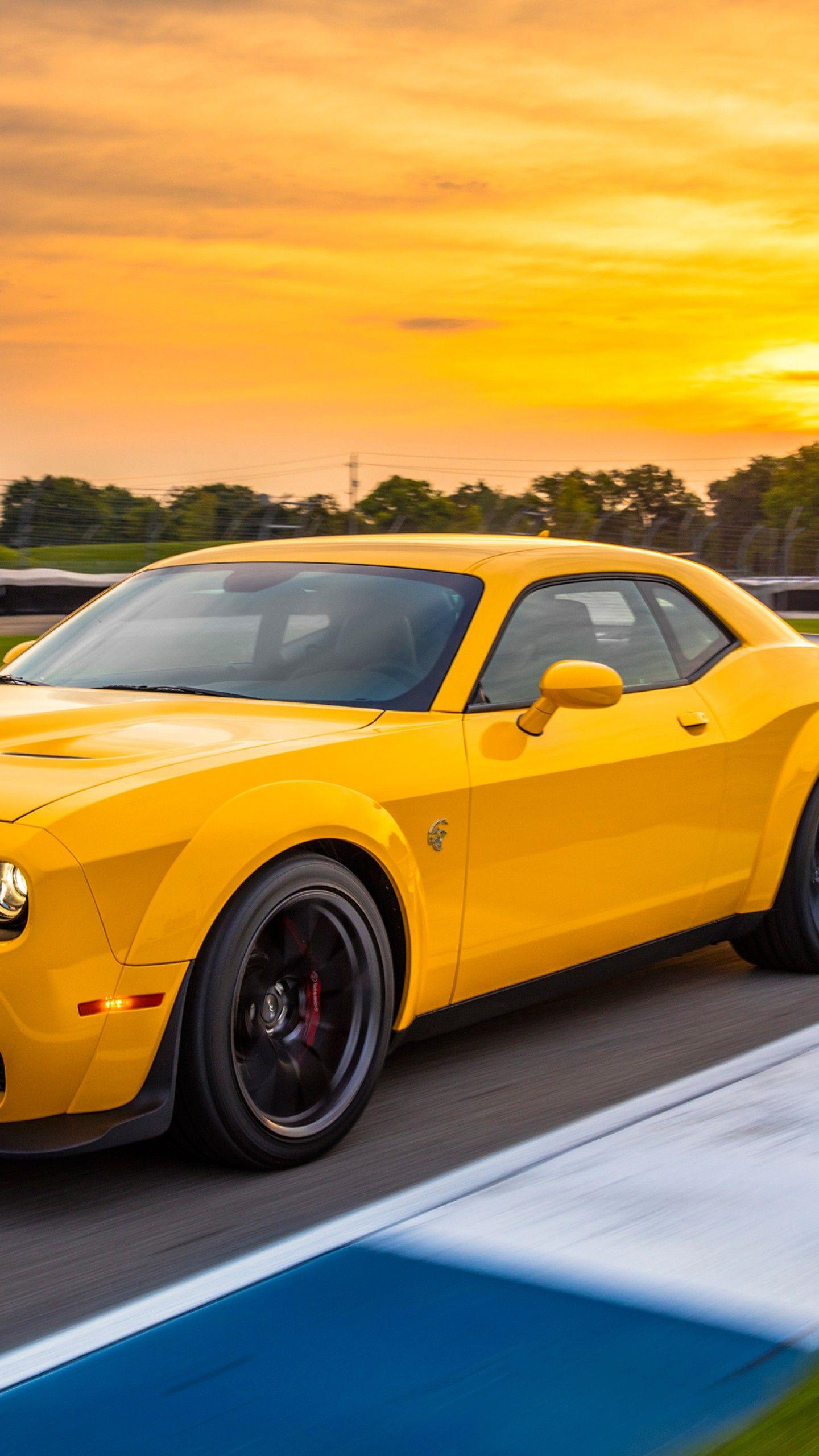 1440x2560 Wallpaper Dodge Challenger SRT Hellcat Widebody, Automotive / Cars,. Wallpaper for iPhone, Android, Mobile and Desktop