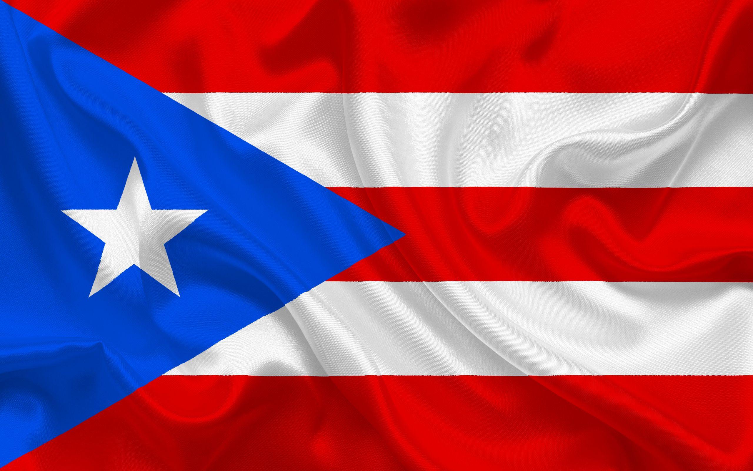 2560x1600 Download wallpaper Puerto Rican flag, Puerto Rico, South America, Caribbean Sea for desktop with resolution 2560x1600. High Quality HD picture wallpaper