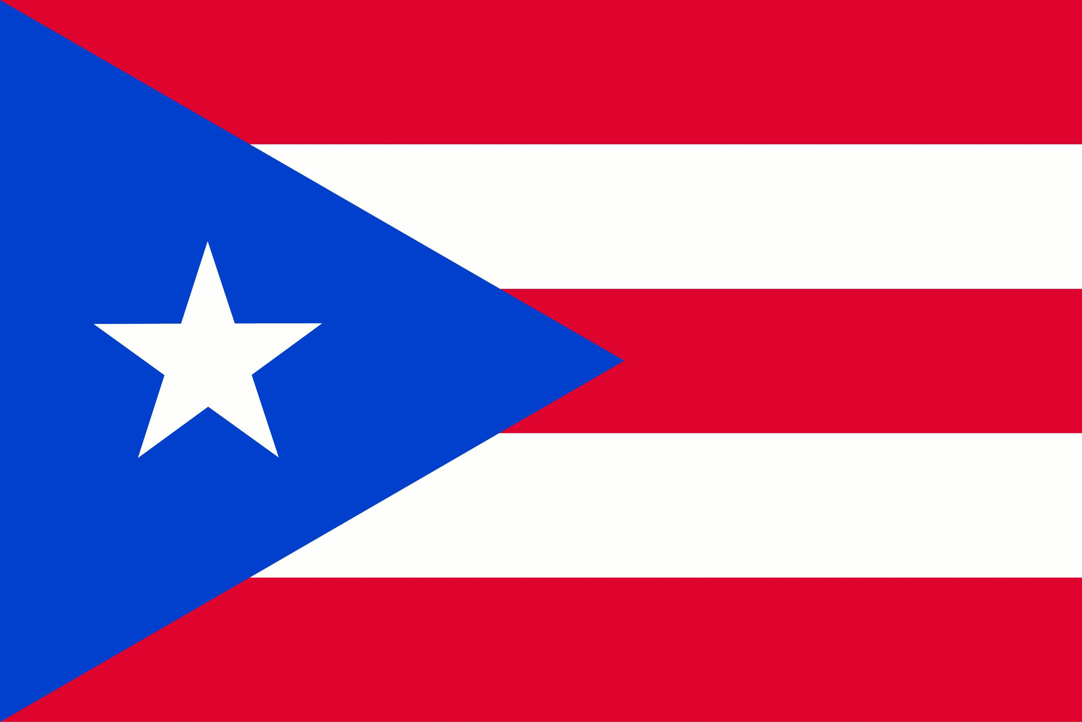 3605x2407 Picture Puerto Rico Flag Stripes