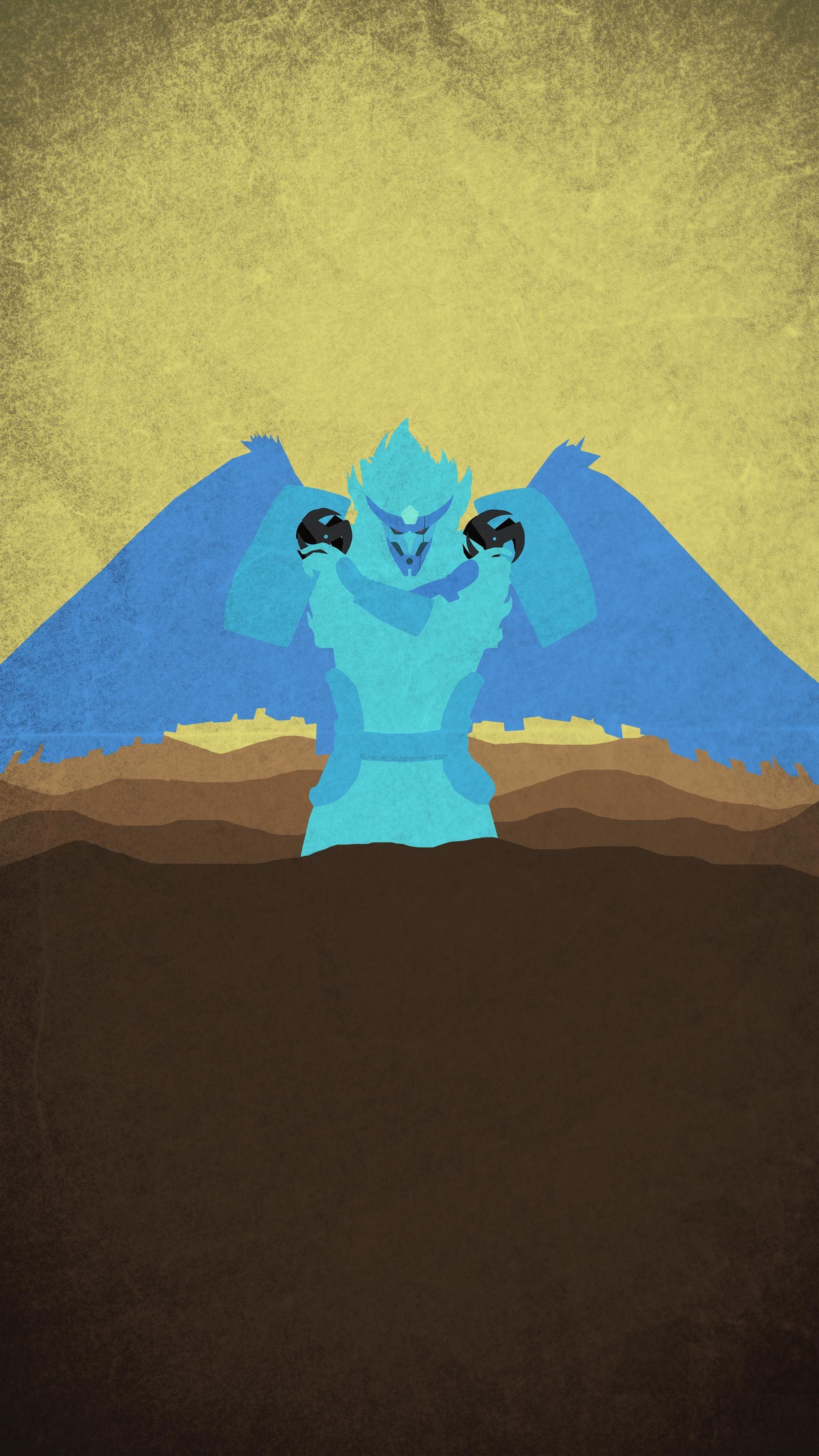 2160x3840 Kakashi's Susanoo Minimal Mobile Wallpaper