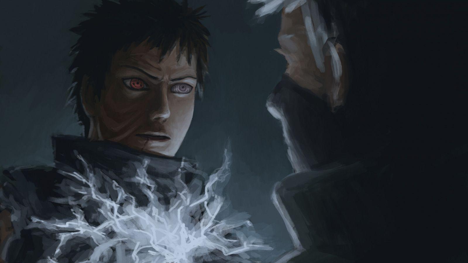 1600x900 Download wallpaper naruto, art, sharingan, kakashi, obito, raikiri, rinnegan, kamui, section shonen in resolution 1600x900