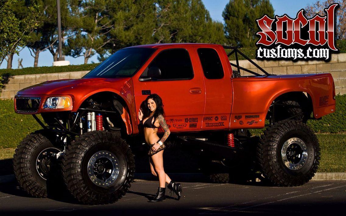 1136x710 My Big Truck. Car girls, Lifted trucks, Trucks