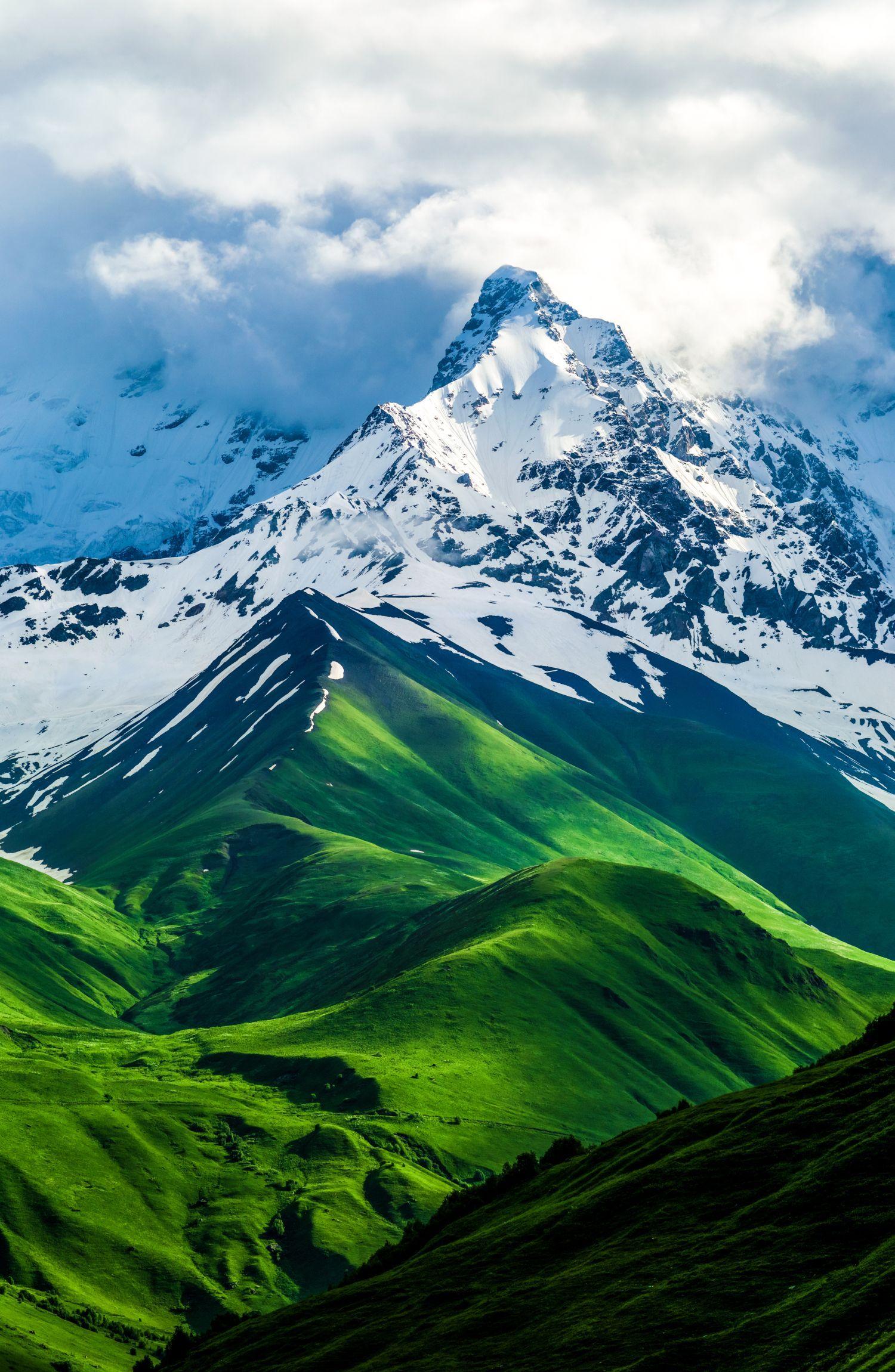 1500x2301 The striking Caucasus Mountains in Svaneti, Georgia. Take a look at our hiking trips in Georgia, which can be t. Beautiful photo of nature, Hiking trip, Scenery