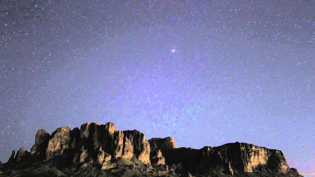 1920x1080 Superstition Mountains moonrise from Lost Dutchman State Park near Apache Junction AZ
