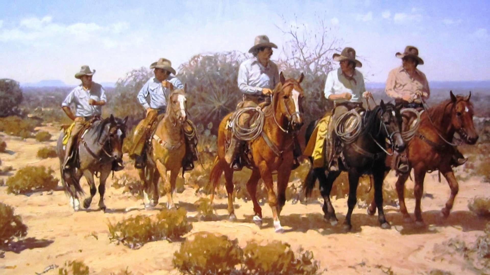 1920x1080 Western Cowboy Wallpaper