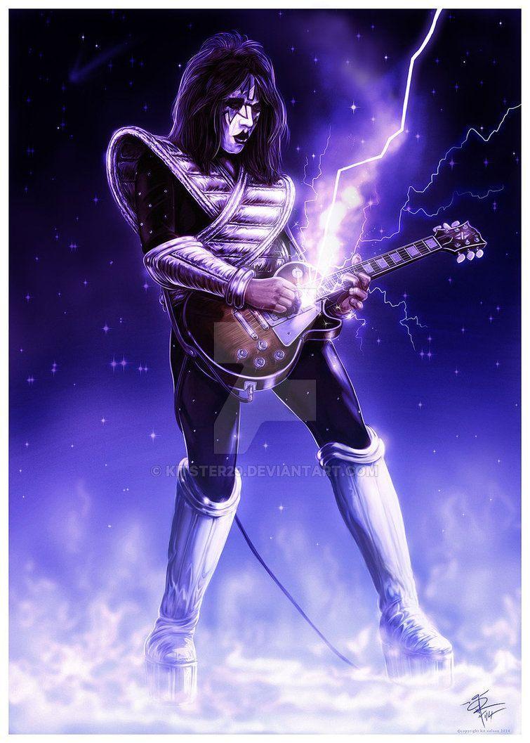 755x1057 Image result for ace frehley artwork. Ace frehley, Kiss army, Kiss world