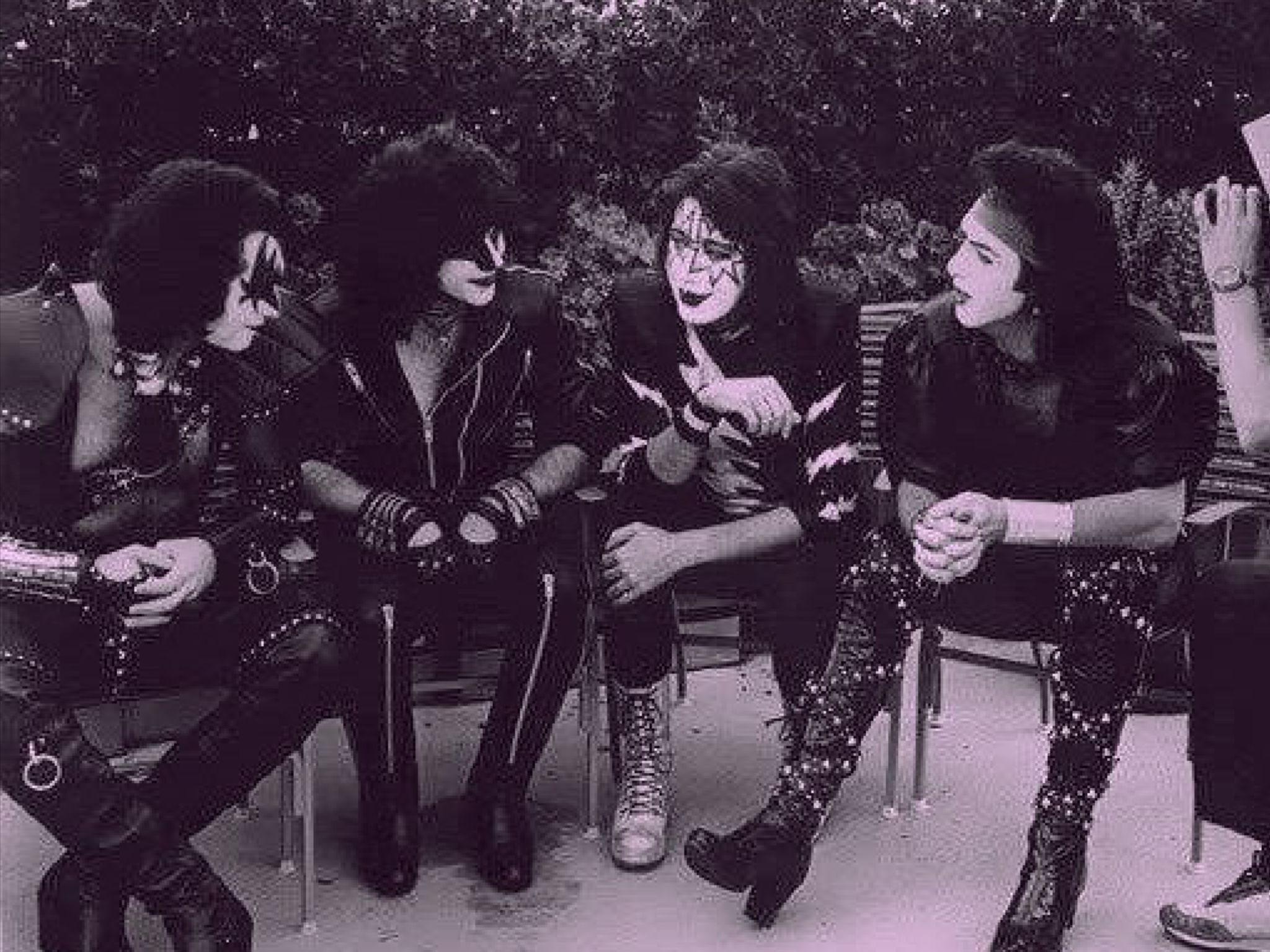 2048x1536 Gene Simmons, Eric Carr, Ace Frehley, Paul Stanley. Eric carr, Ace frehley, Best kisses